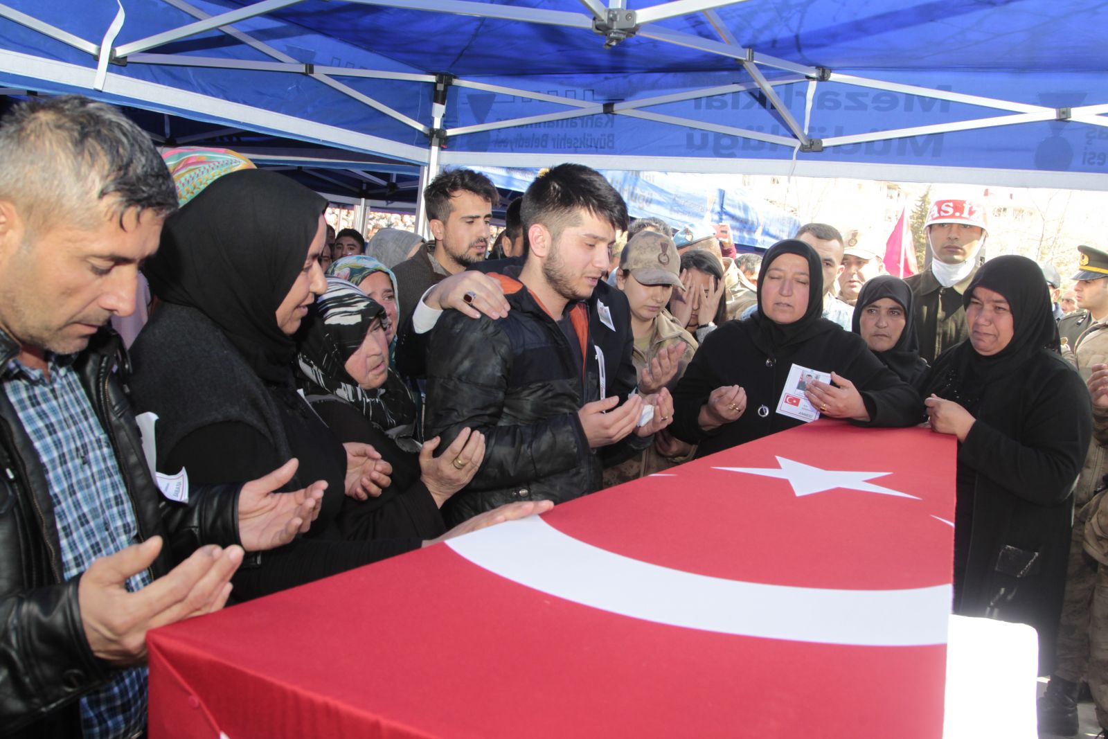 Afrin şehidi Orhan Sürmen, son yolculuğuna uğurlandı